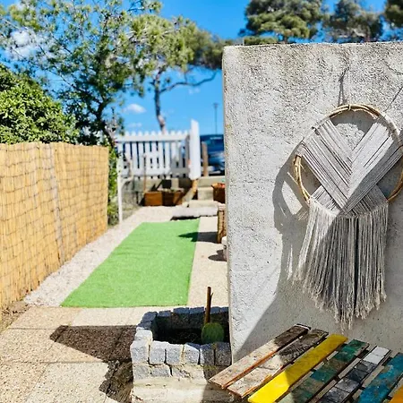 Casa de Férias Maisonnette Climatisee A 35m De La Plage De La Capte